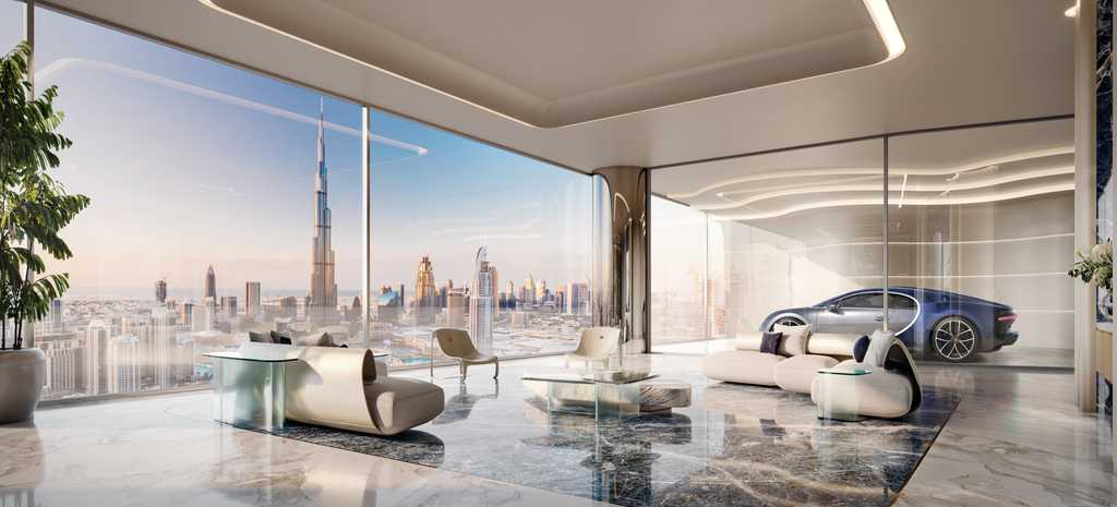 bugatti residences by binghatti penthouse